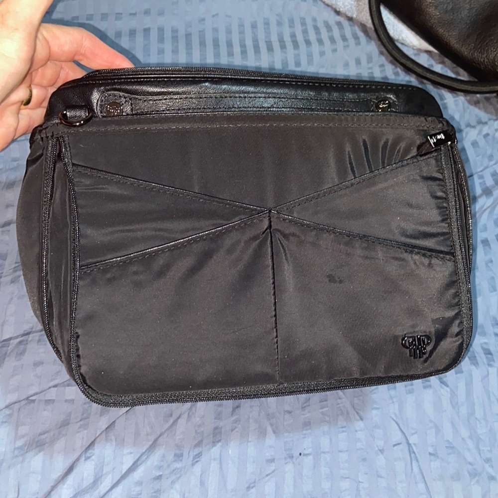 Like new Litt Bag by PurseN LED Handbag Organizer Black